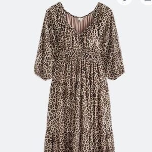 NWT Nine Britton Animal Print Midi Dress. Size XL